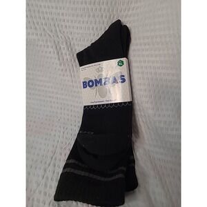 Bombas Socks Men's XL Black‎ Honeycomb Arch Support Cushioned Footbed Half Calf